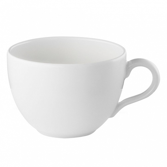 Чашка кофейная Legio, белая с логотипом  заказать по выгодной цене в кибермаркете AvroraStore