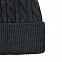 Шапка Heat Trick, черный меланж с логотипом  заказать по выгодной цене в кибермаркете AvroraStore
