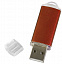 Флешка Simple, оранжевая, 8 Гб с логотипом  заказать по выгодной цене в кибермаркете AvroraStore