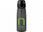 Бутылка спортивная Capri, черный с логотипом  заказать по выгодной цене в кибермаркете AvroraStore