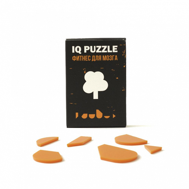 Головоломка IQ Puzzle, дерево с логотипом  заказать по выгодной цене в кибермаркете AvroraStore