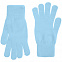 Перчатки Urban Flow, голубой меланж с логотипом  заказать по выгодной цене в кибермаркете AvroraStore