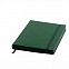 Ежедневник датированный Shady, А5,  зеленый, кремовый блок, темно-зеленый обрез с логотипом  заказать по выгодной цене в кибермаркете AvroraStore