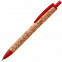 Ручка шариковая Grapho, красная с логотипом  заказать по выгодной цене в кибермаркете AvroraStore