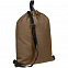Рюкзак-мешок Melango, коричневый с логотипом  заказать по выгодной цене в кибермаркете AvroraStore