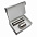 Набор Hot Box C металлик grey (хаки) с логотипом  заказать по выгодной цене в кибермаркете AvroraStore
