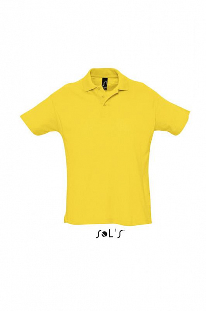 Джемпер (рубашка-поло) SUMMER II мужская,Жёлтый L с логотипом  заказать по выгодной цене в кибермаркете AvroraStore