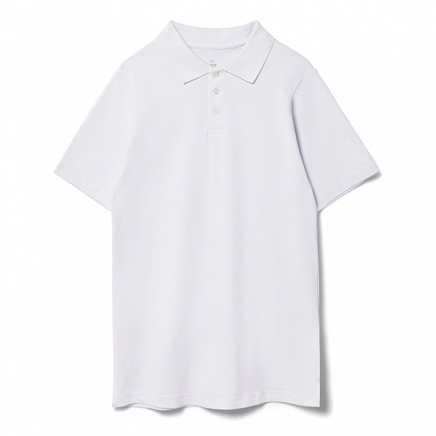 Рубашка поло Virma light, белая с логотипом  заказать по выгодной цене в кибермаркете AvroraStore