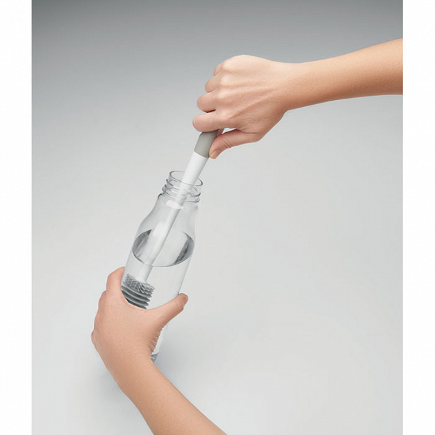 Щетка для чистки бутылочек с логотипом  заказать по выгодной цене в кибермаркете AvroraStore