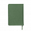 Ежедневник недатированный Campbell, А5,  зеленый, белый блок с логотипом  заказать по выгодной цене в кибермаркете AvroraStore