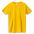 Футболка IMPERIAL 190, желтая с логотипом  заказать по выгодной цене в кибермаркете AvroraStore