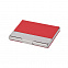 Визитница "Cover", красная с логотипом  заказать по выгодной цене в кибермаркете AvroraStore