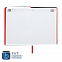 Ежедневник Bplanner.02 (красный) с логотипом  заказать по выгодной цене в кибермаркете AvroraStore