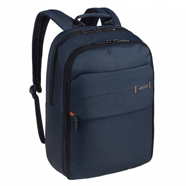 Рюкзак для ноутбука Network 3, синий с логотипом  заказать по выгодной цене в кибермаркете AvroraStore