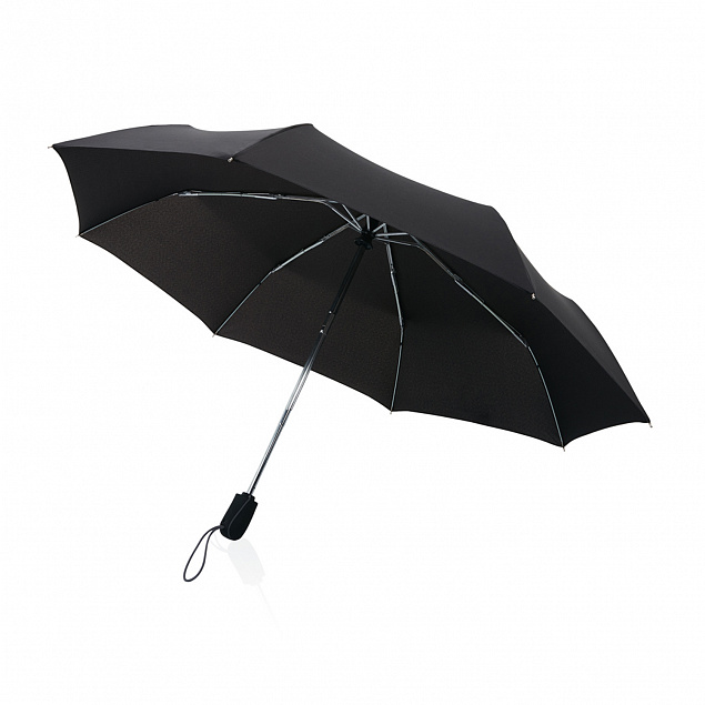 Зонт-полуавтомат Swiss Peak Traveller из rPET AWARE™, d106 см с логотипом  заказать по выгодной цене в кибермаркете AvroraStore