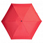 Зонт складной Five, светло-красный с логотипом  заказать по выгодной цене в кибермаркете AvroraStore