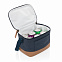 Маленькая сумка-холодильник Impact из переработанного канваса AWARE™ с логотипом  заказать по выгодной цене в кибермаркете AvroraStore