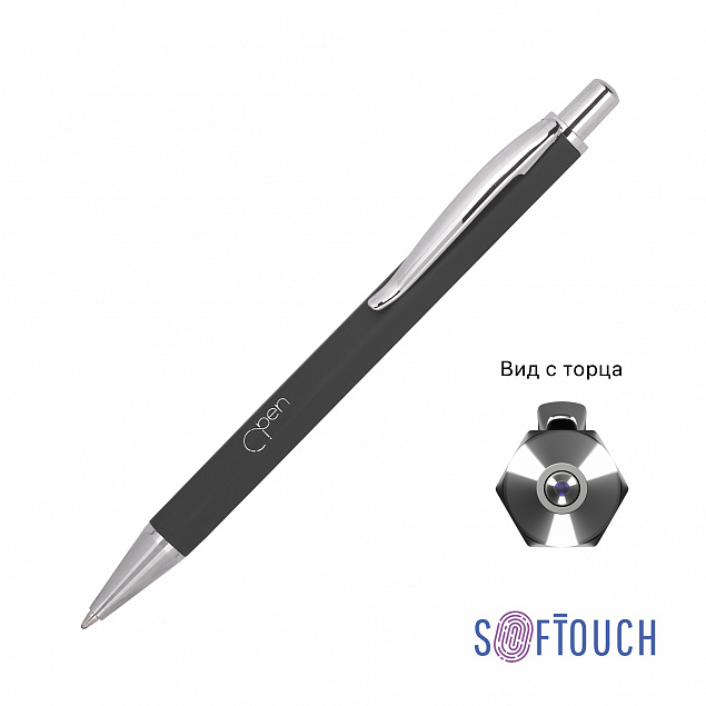 Ручка шариковая "Stanley", покрытие soft touch с логотипом  заказать по выгодной цене в кибермаркете AvroraStore