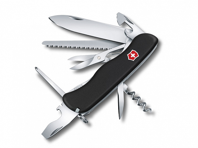 Нож перочинный «Outrider», 111 мм, 14 функций с логотипом  заказать по выгодной цене в кибермаркете AvroraStore