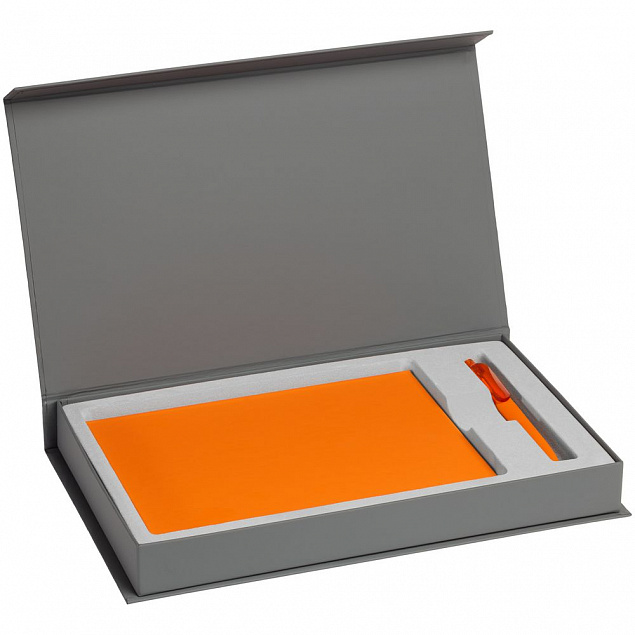 Набор Shall, оранжевый с логотипом  заказать по выгодной цене в кибермаркете AvroraStore