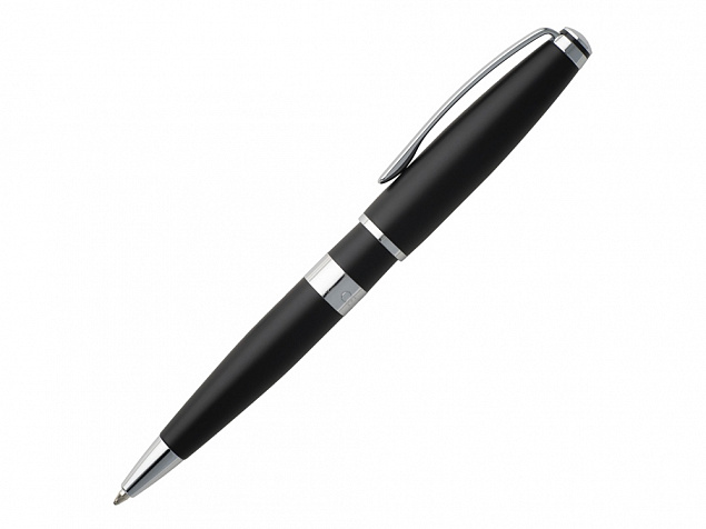 Ручка шариковая Bicolore Black с логотипом  заказать по выгодной цене в кибермаркете AvroraStore