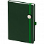 Ежедневник Favor Metal, недатированный, зеленый с логотипом  заказать по выгодной цене в кибермаркете AvroraStore