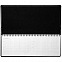 Планинг Linen, недатированный, черный с логотипом  заказать по выгодной цене в кибермаркете AvroraStore