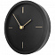 Часы настенные Bronco Thelma, черные с логотипом  заказать по выгодной цене в кибермаркете AvroraStore