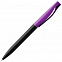 Ручка шариковая Pin Special, черно-фиолетовая с логотипом  заказать по выгодной цене в кибермаркете AvroraStore