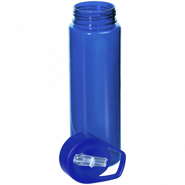 Бутылка для воды Holo, синяя с логотипом  заказать по выгодной цене в кибермаркете AvroraStore