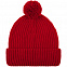 Шапка Nordvik, красная с логотипом  заказать по выгодной цене в кибермаркете AvroraStore
