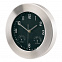 Настенные алюминивые часы JUPITER, серебряный с логотипом  заказать по выгодной цене в кибермаркете AvroraStore