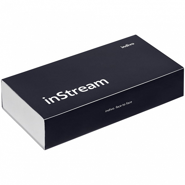 Ключница inStream, коричневая с логотипом  заказать по выгодной цене в кибермаркете AvroraStore