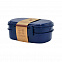 Ланчбокс (контейнер для еды) Grano, распродажа, синий с логотипом  заказать по выгодной цене в кибермаркете AvroraStore