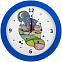 Часы настенные «Горы», синие с логотипом  заказать по выгодной цене в кибермаркете AvroraStore