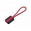 Пуллер для молнии, красный с логотипом  заказать по выгодной цене в кибермаркете AvroraStore