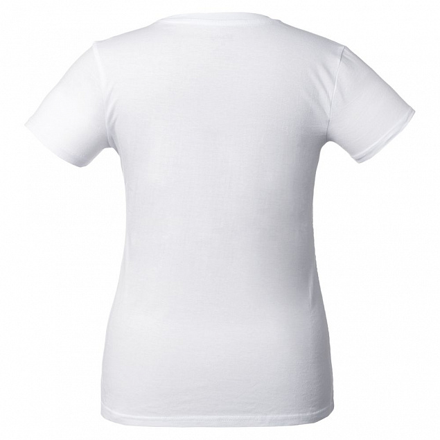 Футболка женская «Просто царица», белая с логотипом  заказать по выгодной цене в кибермаркете AvroraStore