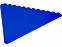 Треугольный скребок Frosty 2.0 , ярко-синий с логотипом  заказать по выгодной цене в кибермаркете AvroraStore
