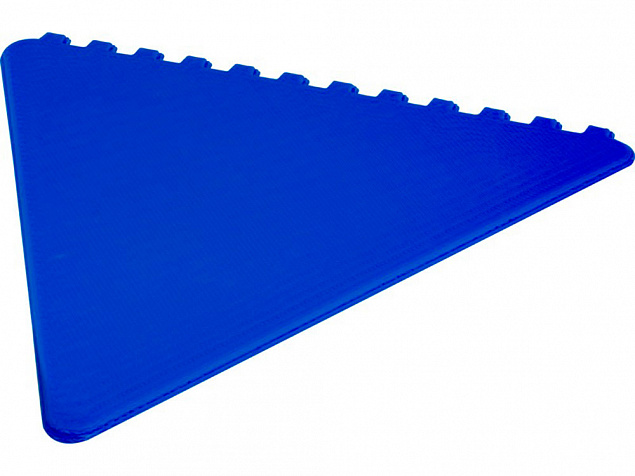 Треугольный скребок Frosty 2.0 , ярко-синий с логотипом  заказать по выгодной цене в кибермаркете AvroraStore