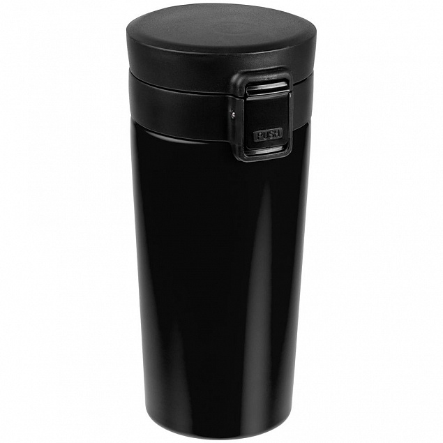 Термостакан No Leak Infuser, черный с логотипом  заказать по выгодной цене в кибермаркете AvroraStore