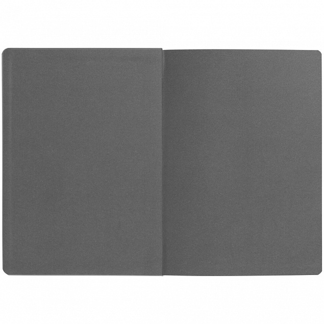 Ежедневник Shall, недатированный, серый с логотипом  заказать по выгодной цене в кибермаркете AvroraStore