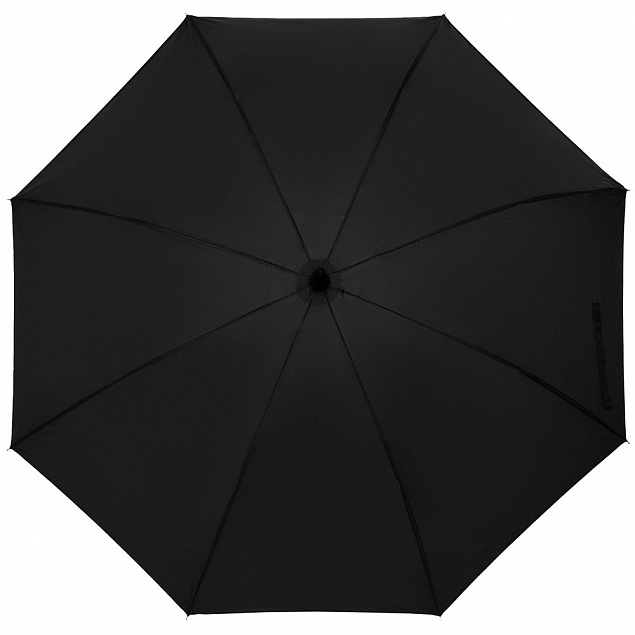 Зонт-трость Trend Golf AC, черный с логотипом  заказать по выгодной цене в кибермаркете AvroraStore