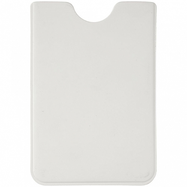 Чехол для карточки Dorset, белый с логотипом  заказать по выгодной цене в кибермаркете AvroraStore