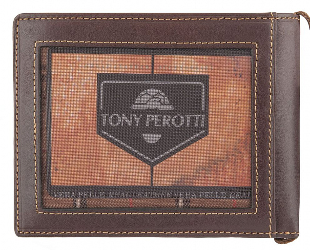 Кошелек туриста Italico, коричневый с логотипом  заказать по выгодной цене в кибермаркете AvroraStore