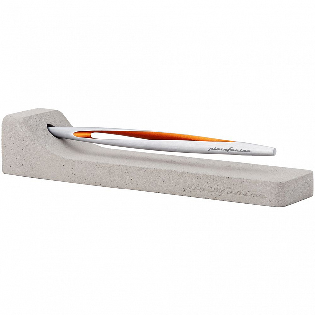 Вечная ручка Aero, оранжевая с логотипом  заказать по выгодной цене в кибермаркете AvroraStore