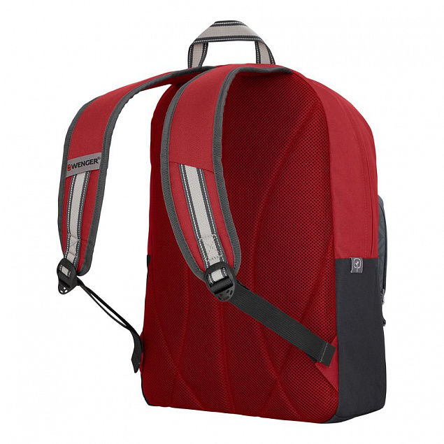 Рюкзак Next Crango, черный с красным с логотипом  заказать по выгодной цене в кибермаркете AvroraStore