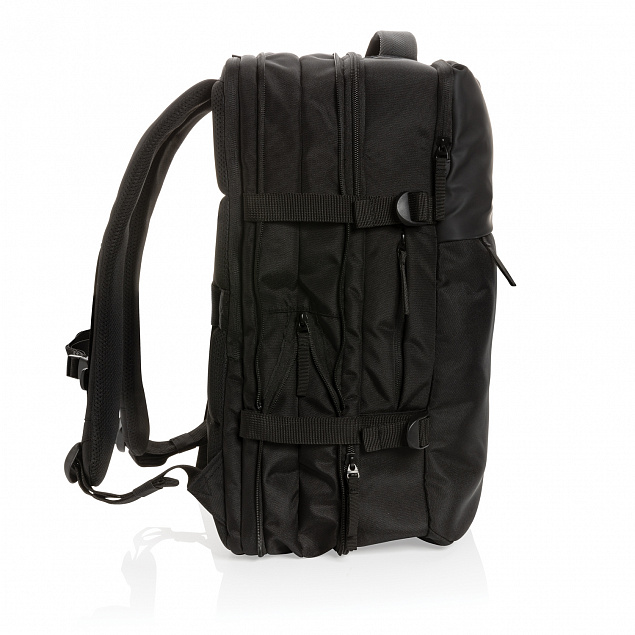 Рюкзак для путешествий Swiss Peak из rPET AWARE™ с регулируемым объемом, 15.6" с логотипом  заказать по выгодной цене в кибермаркете AvroraStore