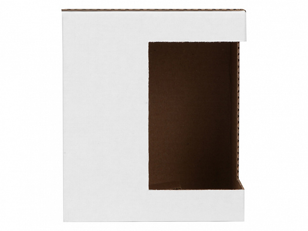 Коробка для кружки Cup, 11,2х9,4х10,7 см., белый с логотипом  заказать по выгодной цене в кибермаркете AvroraStore