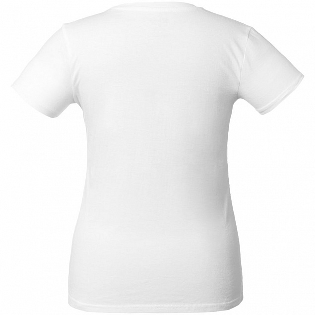 Футболка женская «Вечные ценности. Счастье», белая с логотипом  заказать по выгодной цене в кибермаркете AvroraStore