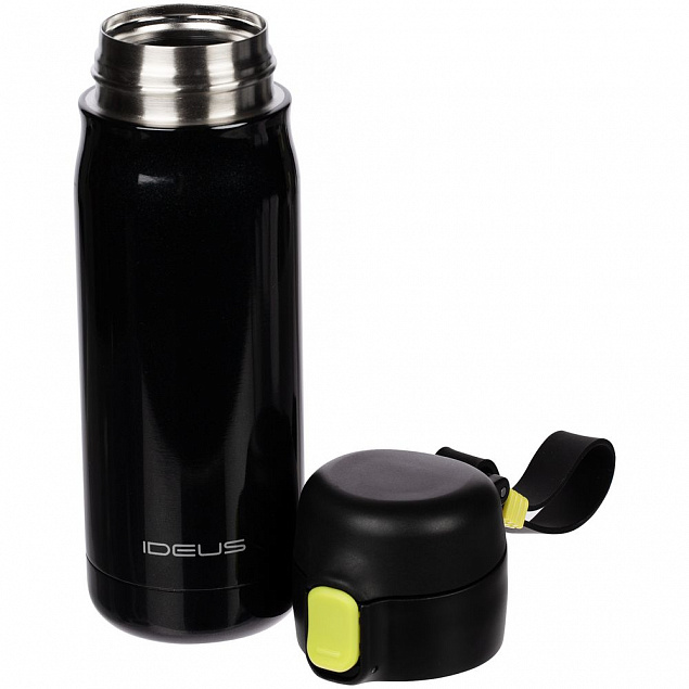 Термобутылка One Touch, черная с логотипом  заказать по выгодной цене в кибермаркете AvroraStore
